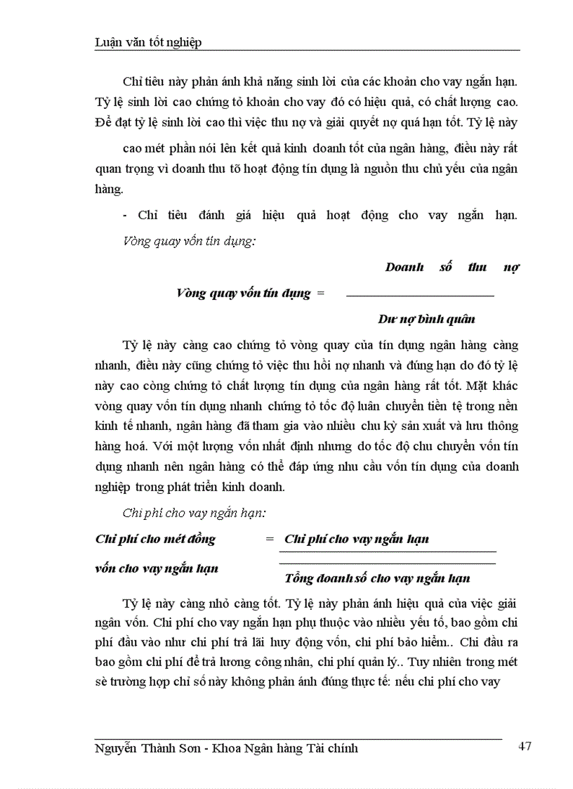 image for page Giải pháp nâng cao chất lượng tín dụng ngắn hạn tại chi nhánh NHCTII-HBT