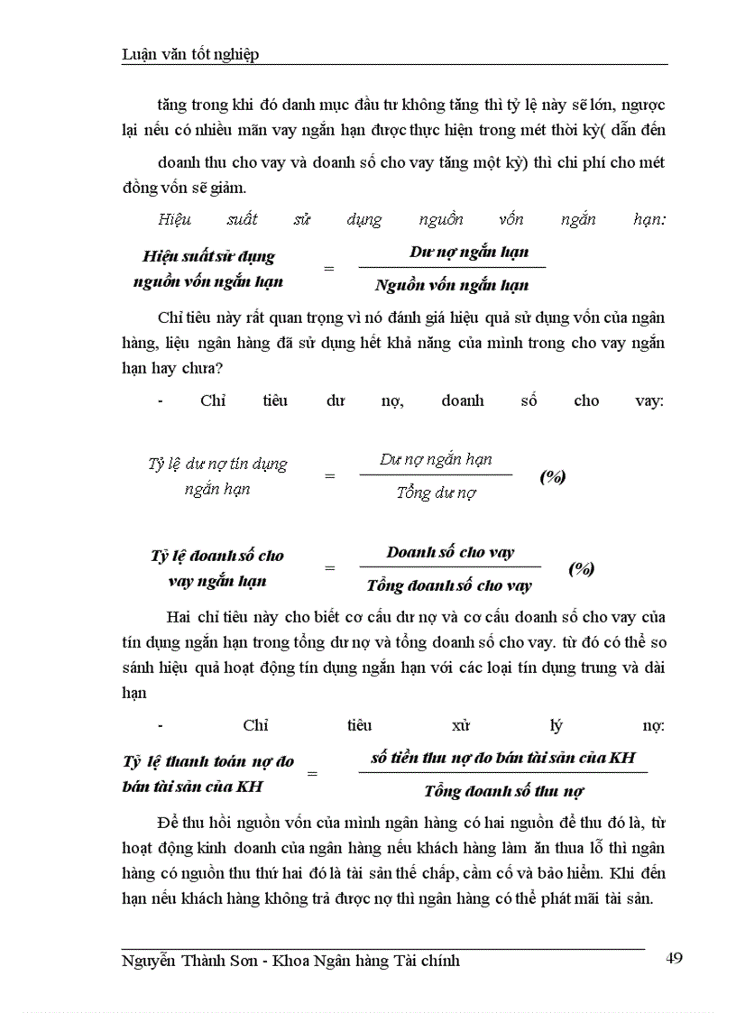 image for page Giải pháp nâng cao chất lượng tín dụng ngắn hạn tại chi nhánh NHCTII-HBT
