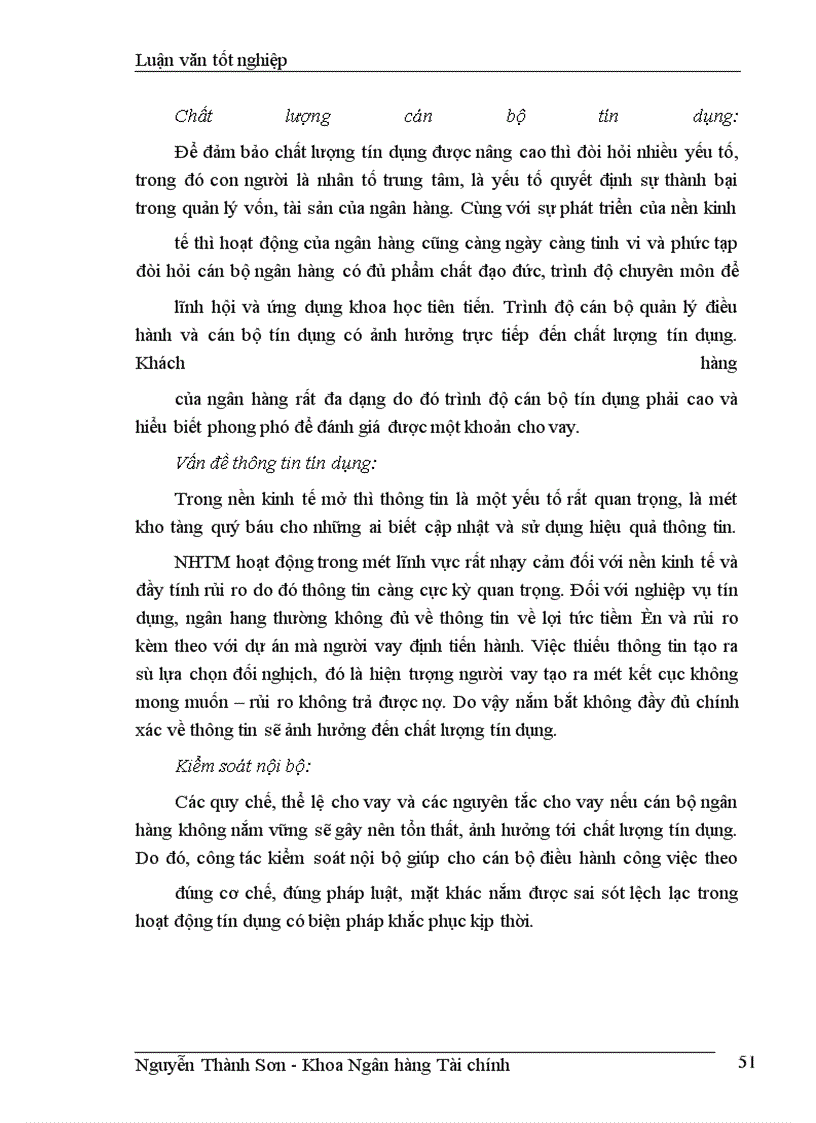 image for page Giải pháp nâng cao chất lượng tín dụng ngắn hạn tại chi nhánh NHCTII-HBT