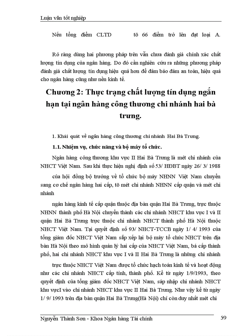 image for page Giải pháp nâng cao chất lượng tín dụng ngắn hạn tại chi nhánh NHCTII-HBT