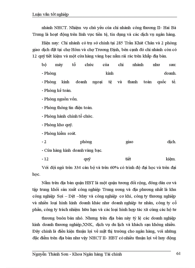 image for page Giải pháp nâng cao chất lượng tín dụng ngắn hạn tại chi nhánh NHCTII-HBT