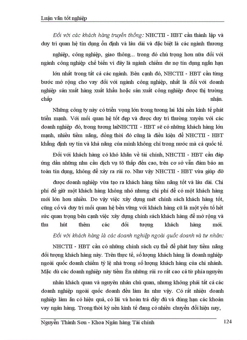image for page Giải pháp nâng cao chất lượng tín dụng ngắn hạn tại chi nhánh NHCTII-HBT