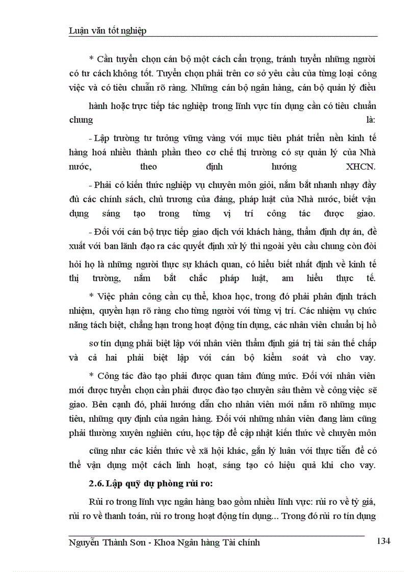image for page Giải pháp nâng cao chất lượng tín dụng ngắn hạn tại chi nhánh NHCTII-HBT