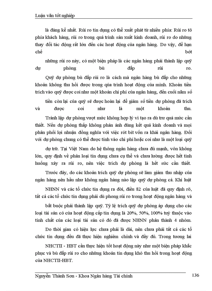 image for page Giải pháp nâng cao chất lượng tín dụng ngắn hạn tại chi nhánh NHCTII-HBT