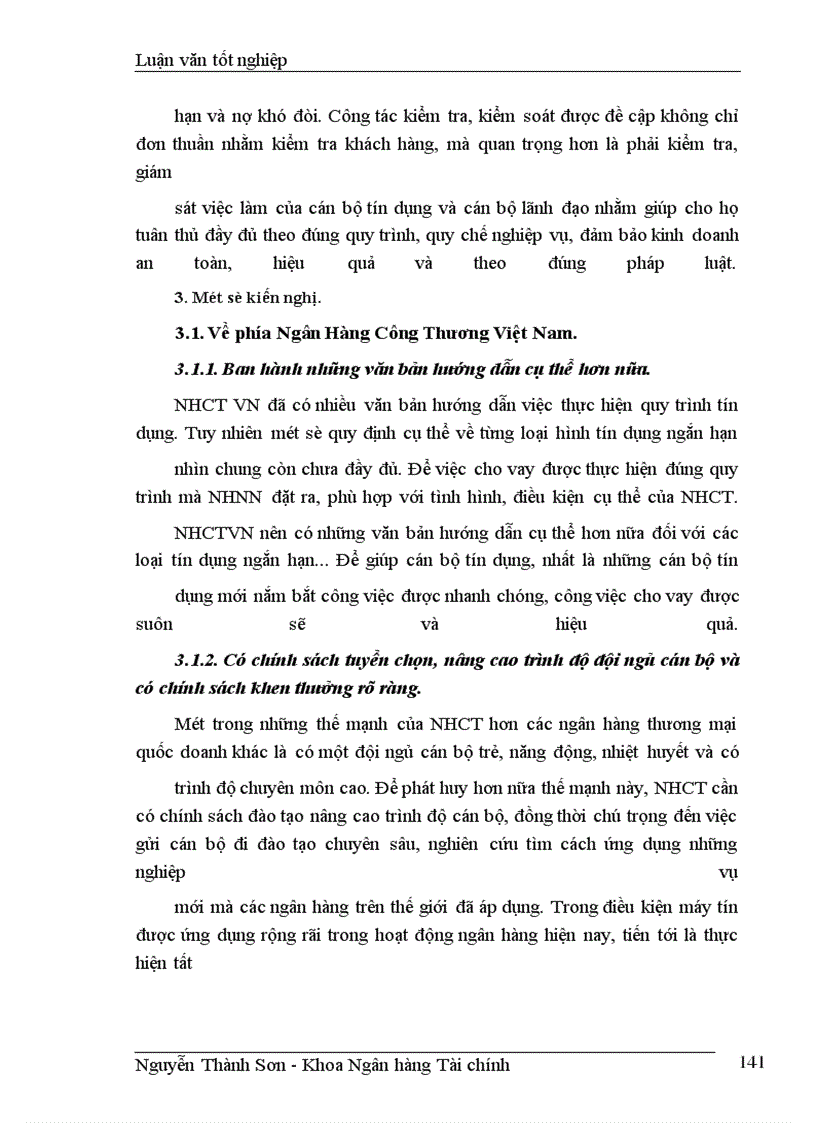 image for page Giải pháp nâng cao chất lượng tín dụng ngắn hạn tại chi nhánh NHCTII-HBT