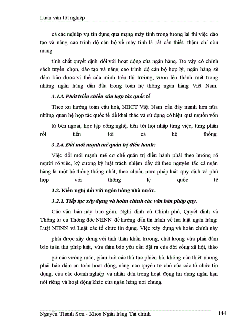 image for page Giải pháp nâng cao chất lượng tín dụng ngắn hạn tại chi nhánh NHCTII-HBT
