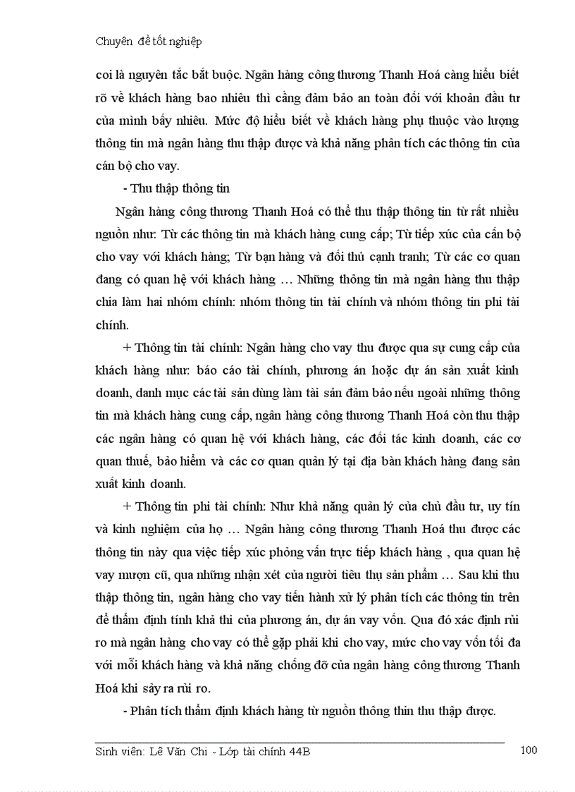 image for page Giải pháp hạn chế rủi ro trong hoạt động cho vay của Ngân hàng công thương Thanh Hóa