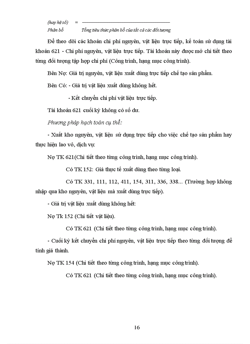 image for page Hướng hoàn thiện công tác tổ chức hạch toán chí phí sản xuất và tính giá thành sản phâm xây lắp ở Công ty xây dựng 492