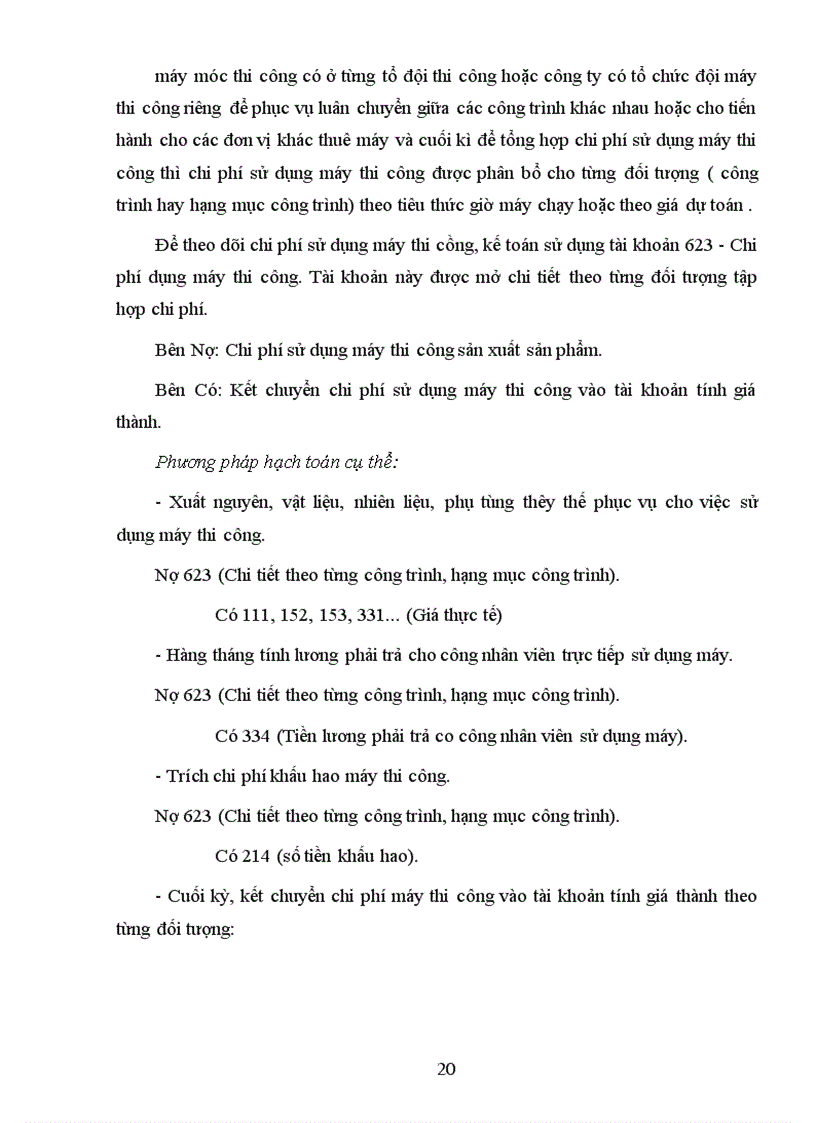 image for page Hướng hoàn thiện công tác tổ chức hạch toán chí phí sản xuất và tính giá thành sản phâm xây lắp ở Công ty xây dựng 492