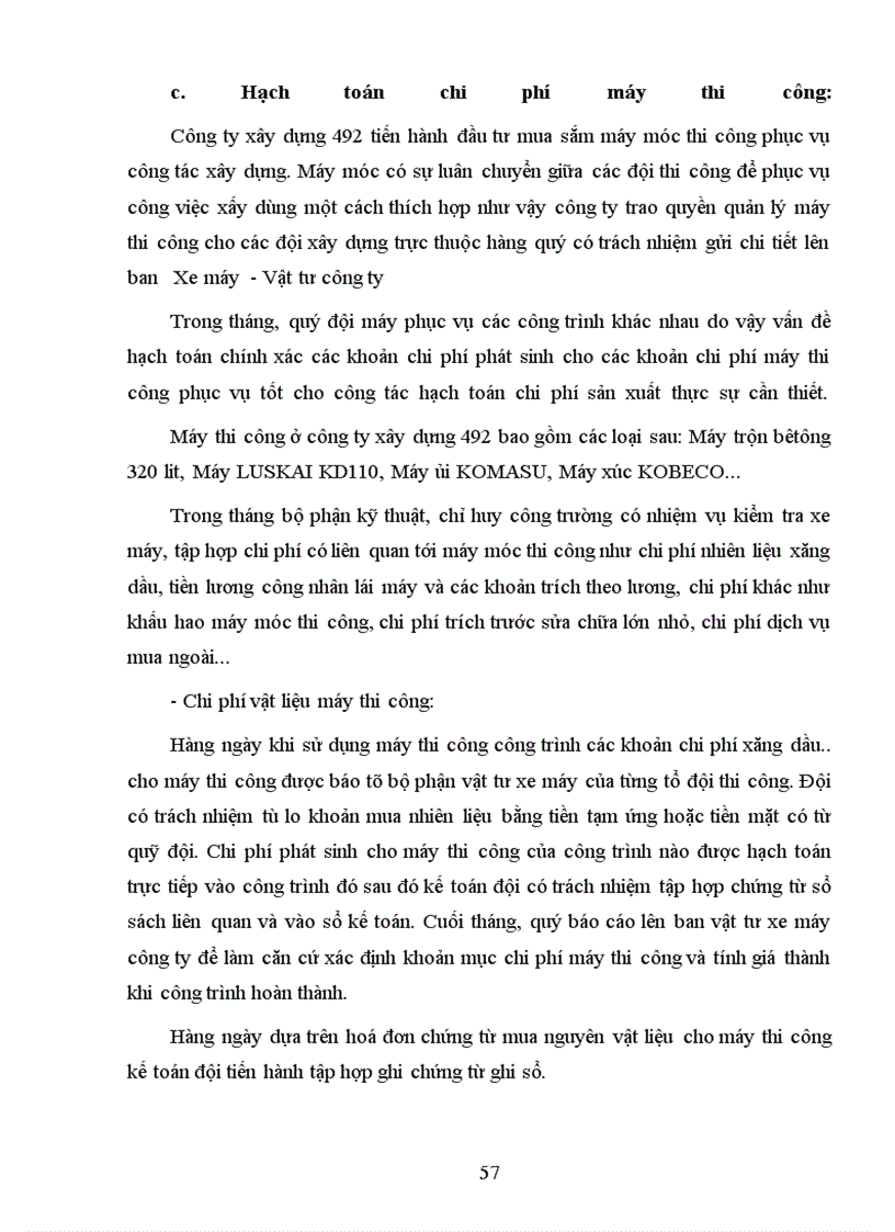 image for page Hướng hoàn thiện công tác tổ chức hạch toán chí phí sản xuất và tính giá thành sản phâm xây lắp ở Công ty xây dựng 492