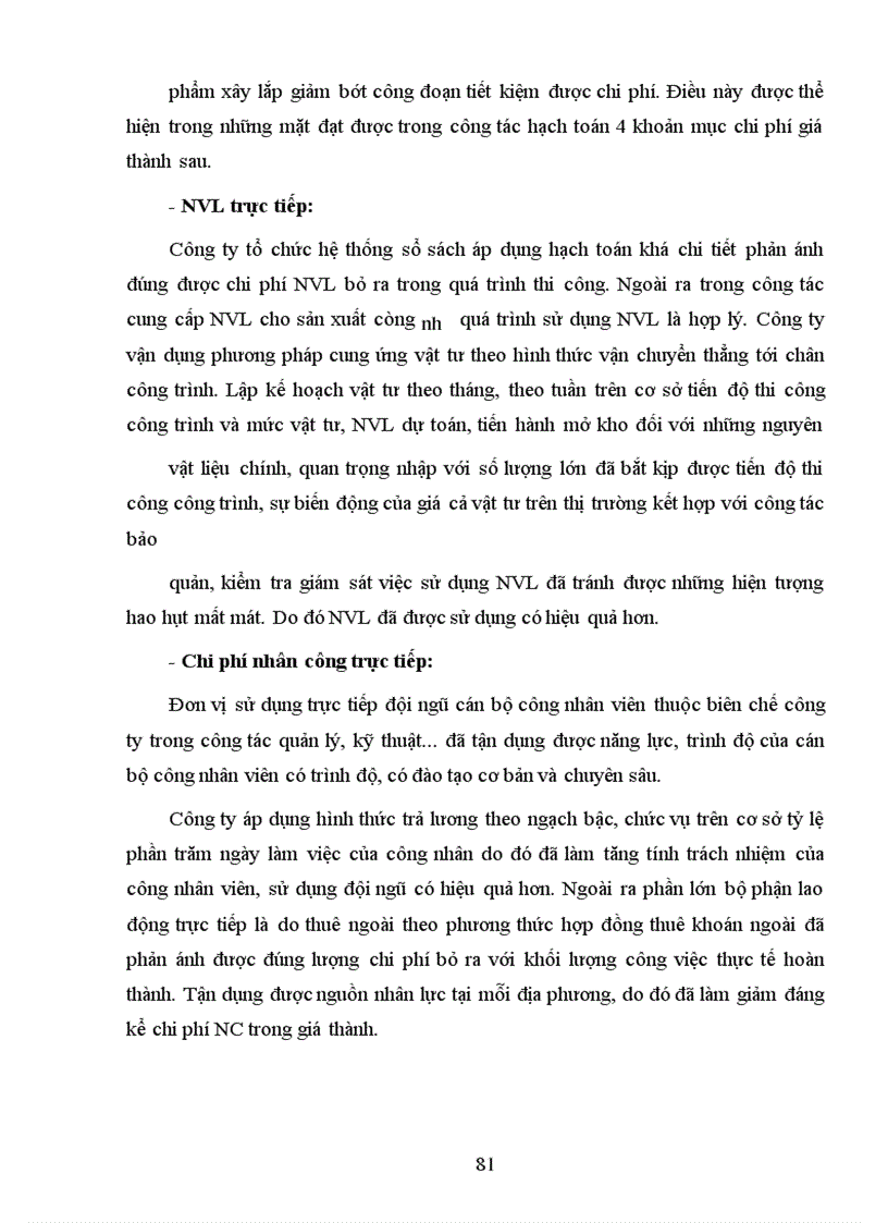 image for page Hướng hoàn thiện công tác tổ chức hạch toán chí phí sản xuất và tính giá thành sản phâm xây lắp ở Công ty xây dựng 492