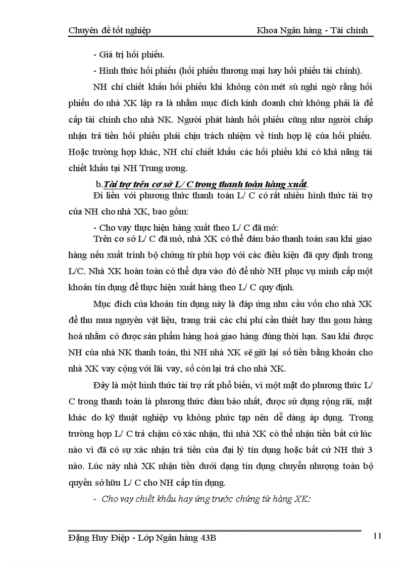 image for page Một số giải pháp nhằm mở rộng hoạt động tín dụng tài trợ xuất nhập khẩu tại ngân hàng TMCP XNK Việt Nam chi nhánh Hà Nội