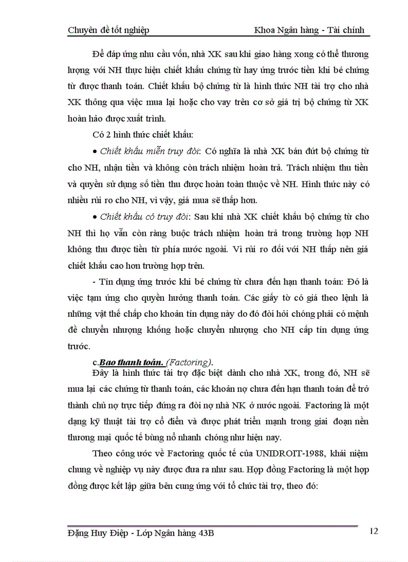 image for page Một số giải pháp nhằm mở rộng hoạt động tín dụng tài trợ xuất nhập khẩu tại ngân hàng TMCP XNK Việt Nam chi nhánh Hà Nội