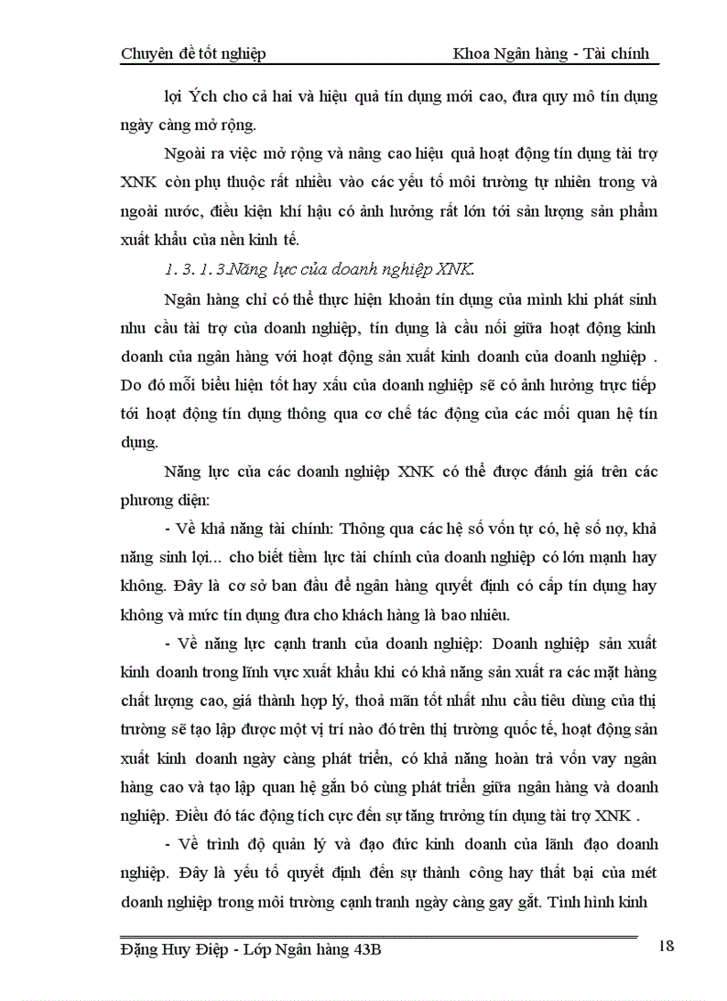 image for page Một số giải pháp nhằm mở rộng hoạt động tín dụng tài trợ xuất nhập khẩu tại ngân hàng TMCP XNK Việt Nam chi nhánh Hà Nội