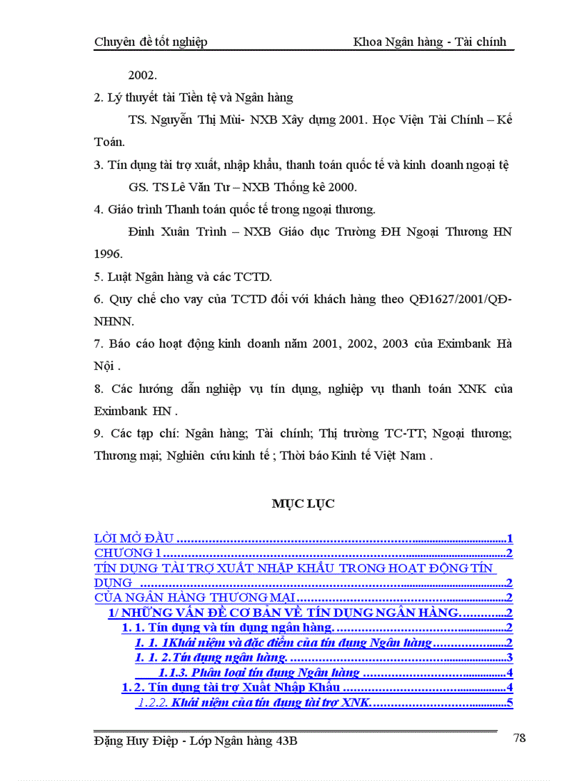 image for page Một số giải pháp nhằm mở rộng hoạt động tín dụng tài trợ xuất nhập khẩu tại ngân hàng TMCP XNK Việt Nam chi nhánh Hà Nội