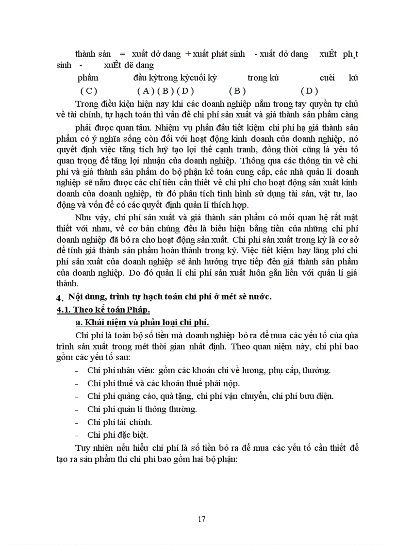 image for page Hạch toán chi phí sản xuất và tính giá thành sản phẩm với việc tăng cường quản trị doanh nghiệp taị Công ty Da giầy Hà Nội.