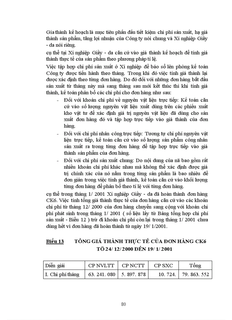 image for page Hạch toán chi phí sản xuất và tính giá thành sản phẩm với việc tăng cường quản trị doanh nghiệp taị Công ty Da giầy Hà Nội.