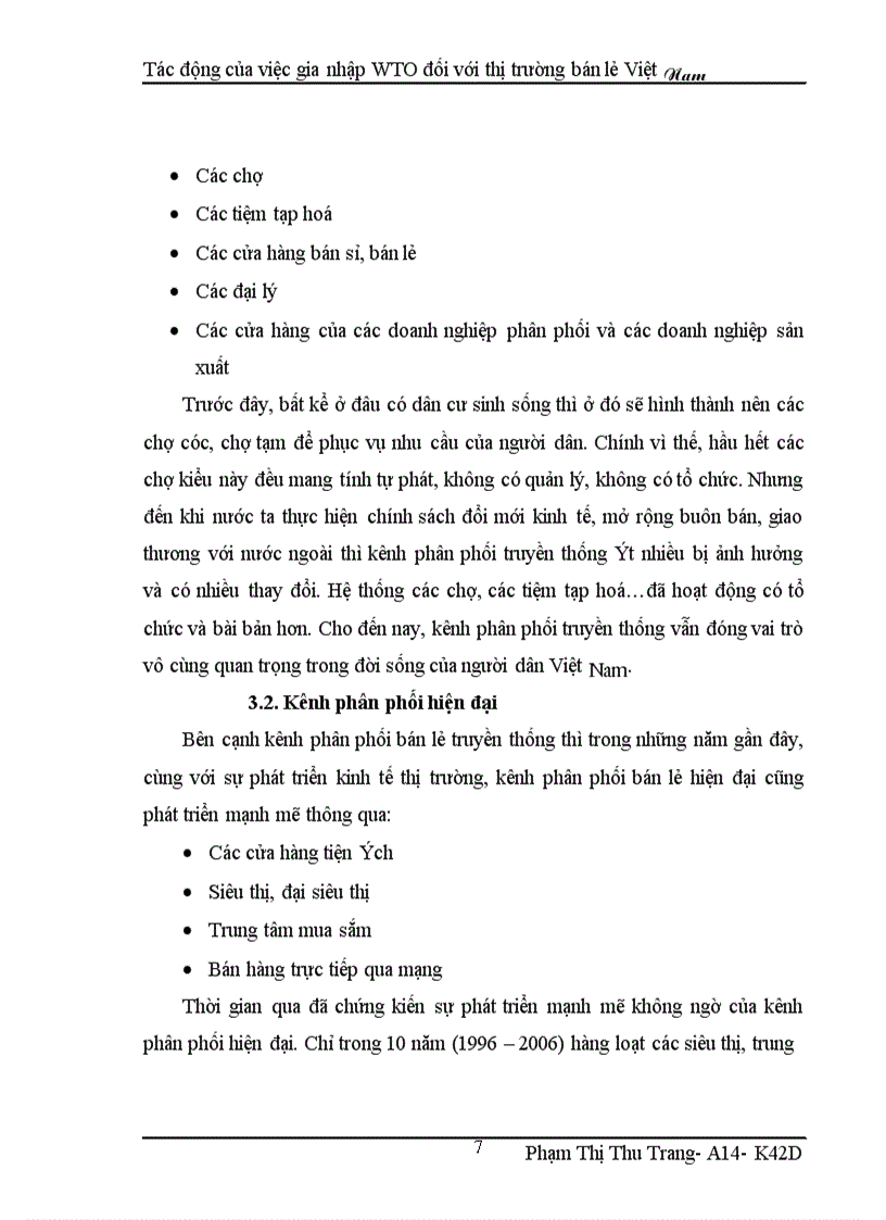 image for page Tác động của việc gia nhập WTO đối với thị trường bán lẻ Việt Nam