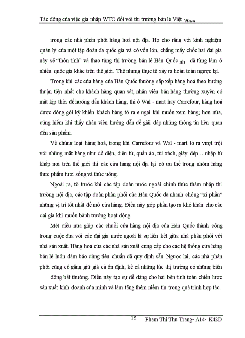 image for page Tác động của việc gia nhập WTO đối với thị trường bán lẻ Việt Nam