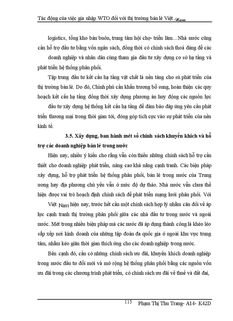 image for page Tác động của việc gia nhập WTO đối với thị trường bán lẻ Việt Nam