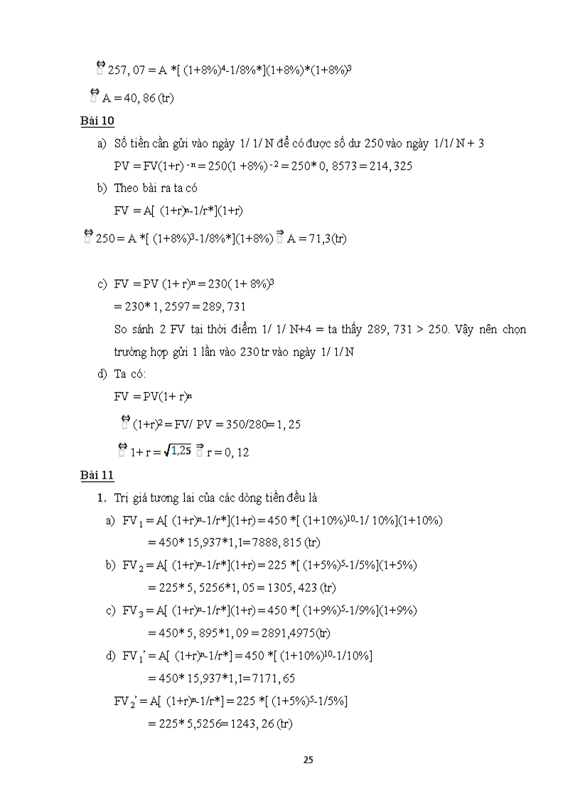 image for page Bài tập môn quản trị tài chính
