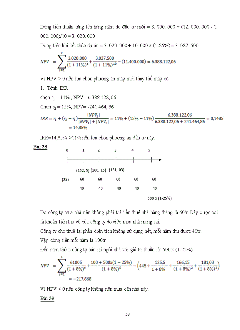 image for page Bài tập môn quản trị tài chính