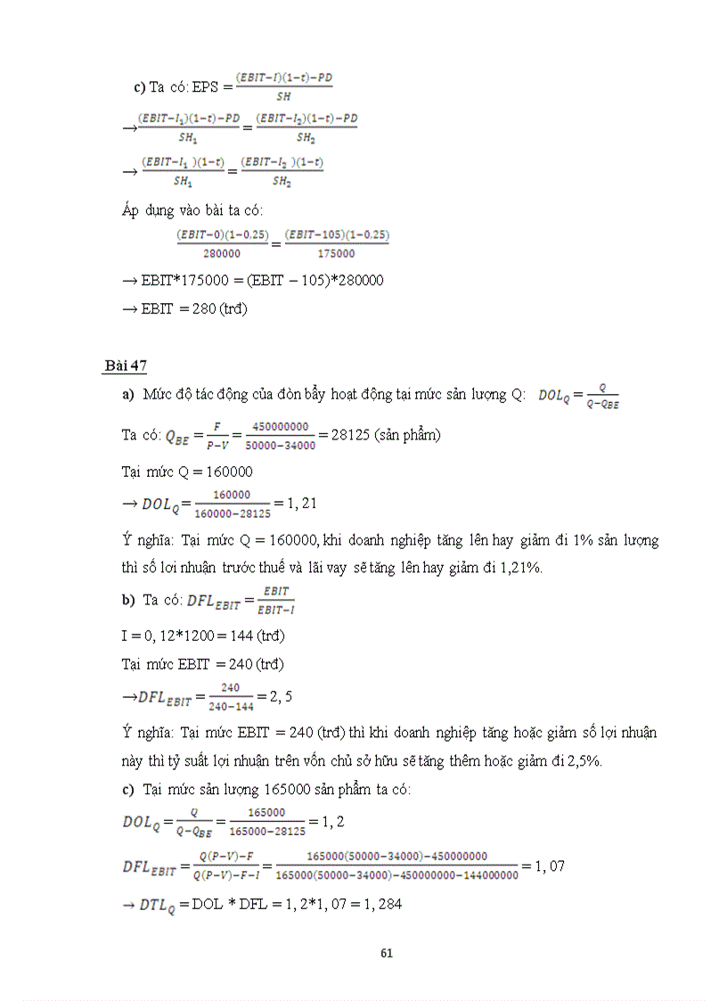 image for page Bài tập môn quản trị tài chính