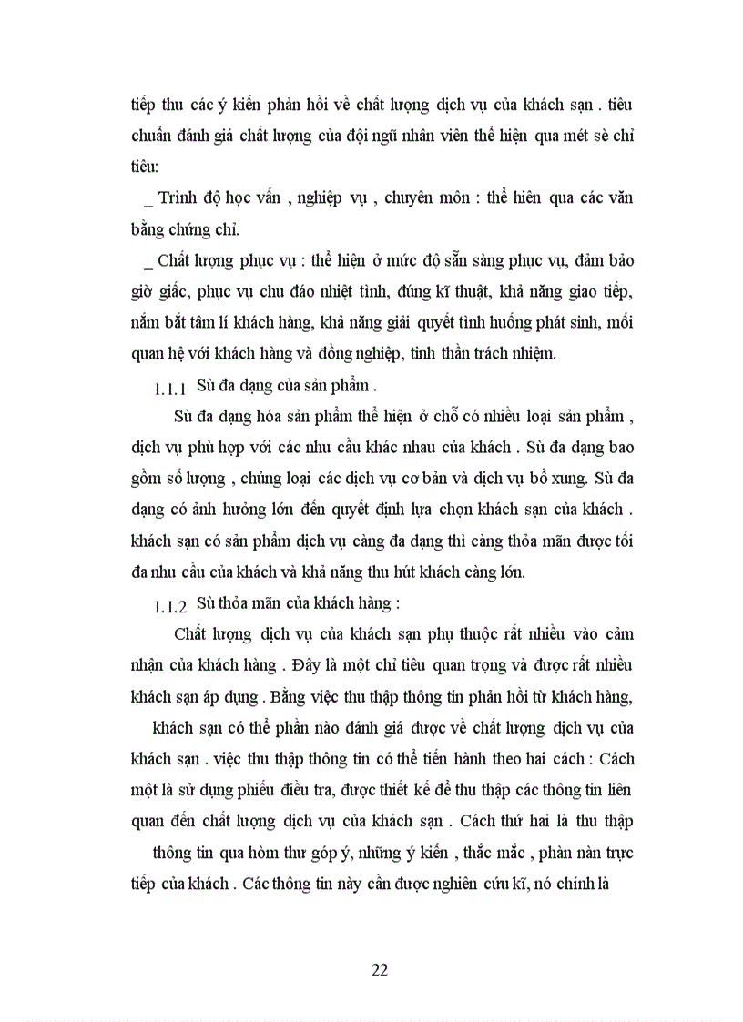 image for page Thực trạng và giải pháp nâng cao chất lượng dịch vụ lưu trú tại khách sạn du lịch Công Đoàn Hà Nội