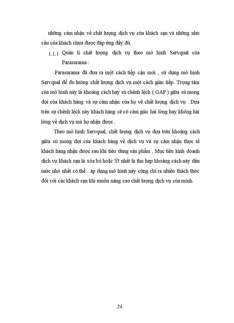 image for page Thực trạng và giải pháp nâng cao chất lượng dịch vụ lưu trú tại khách sạn du lịch Công Đoàn Hà Nội