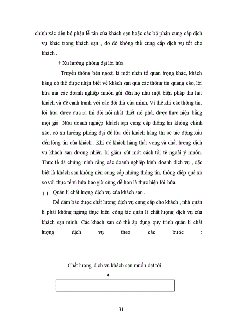 image for page Thực trạng và giải pháp nâng cao chất lượng dịch vụ lưu trú tại khách sạn du lịch Công Đoàn Hà Nội