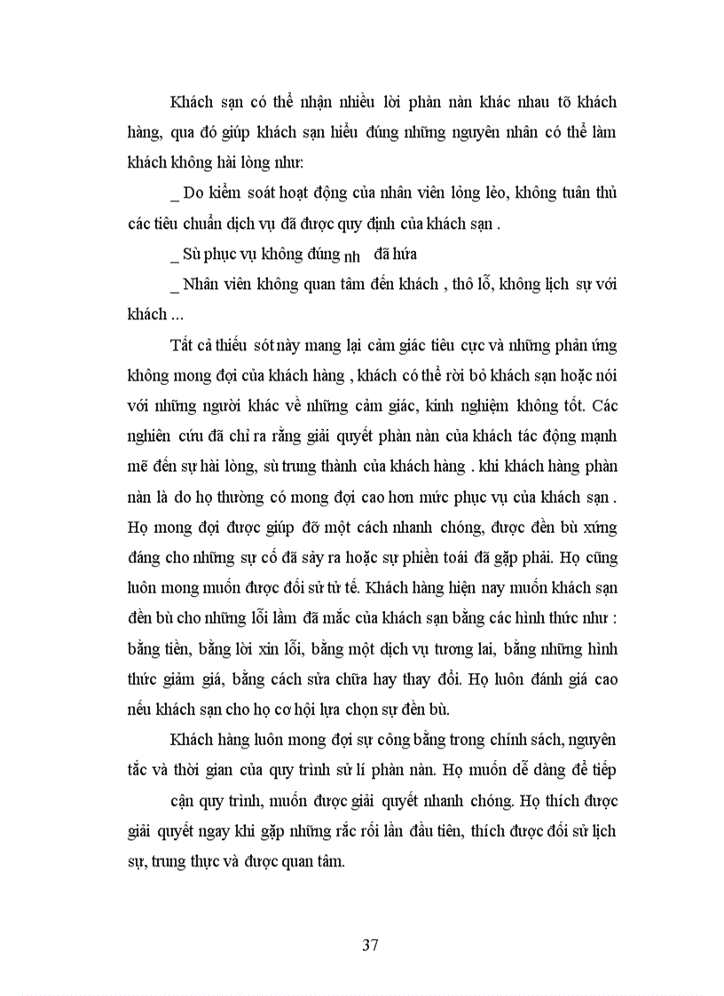 image for page Thực trạng và giải pháp nâng cao chất lượng dịch vụ lưu trú tại khách sạn du lịch Công Đoàn Hà Nội
