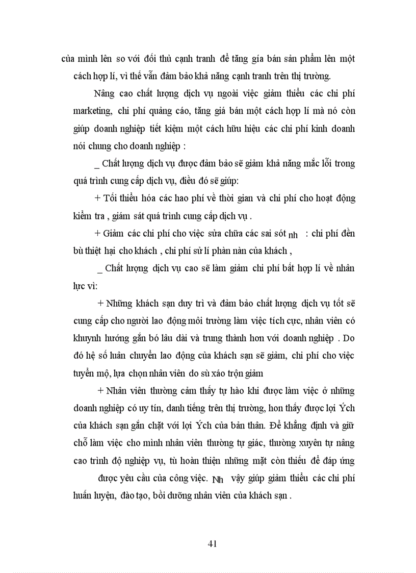 image for page Thực trạng và giải pháp nâng cao chất lượng dịch vụ lưu trú tại khách sạn du lịch Công Đoàn Hà Nội