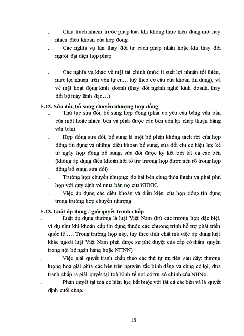 image for page Thực tiễn áp dụng pháp luật về hợp đồng tín dụng tại NHNo & PTNT chi nhánh Nam Đô
