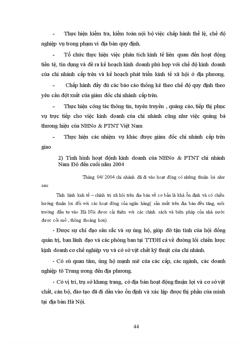 image for page Thực tiễn áp dụng pháp luật về hợp đồng tín dụng tại NHNo & PTNT chi nhánh Nam Đô