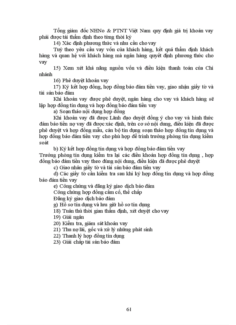 image for page Thực tiễn áp dụng pháp luật về hợp đồng tín dụng tại NHNo & PTNT chi nhánh Nam Đô