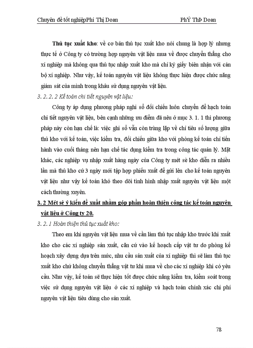 image for page Kế toán nguyên vật liệu ở công ty 20 – TCHC – BQP