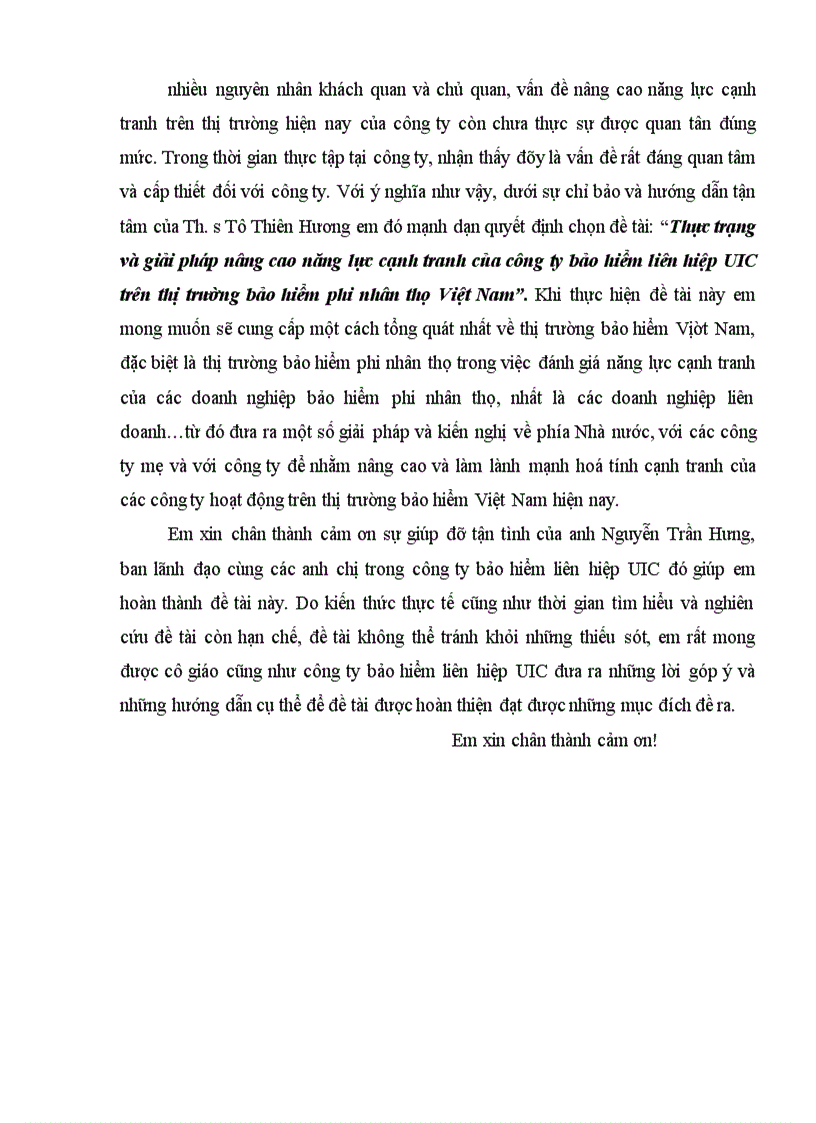 image for page Thực trạng và giải pháp nâng cao năng lực cạnh tranh của công ty bảo hiểm liên hiệp UIC trên thị trường bảo hiểm phi nhân thọ Việt Nam