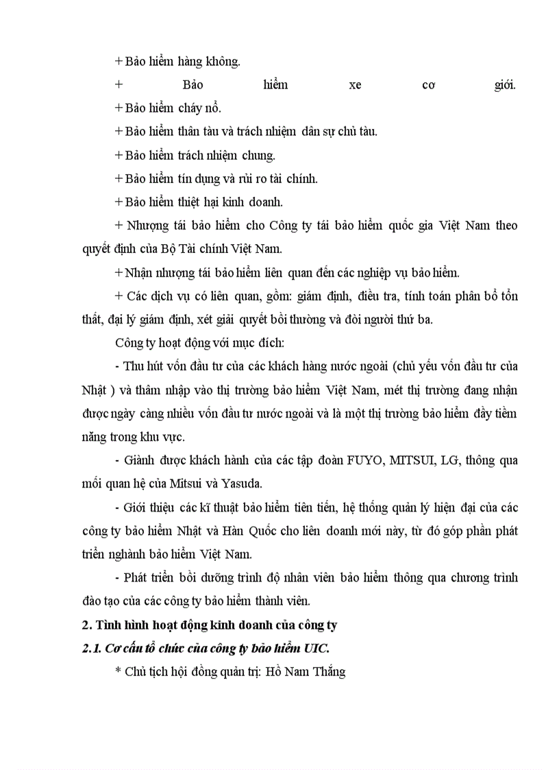 image for page Thực trạng và giải pháp nâng cao năng lực cạnh tranh của công ty bảo hiểm liên hiệp UIC trên thị trường bảo hiểm phi nhân thọ Việt Nam