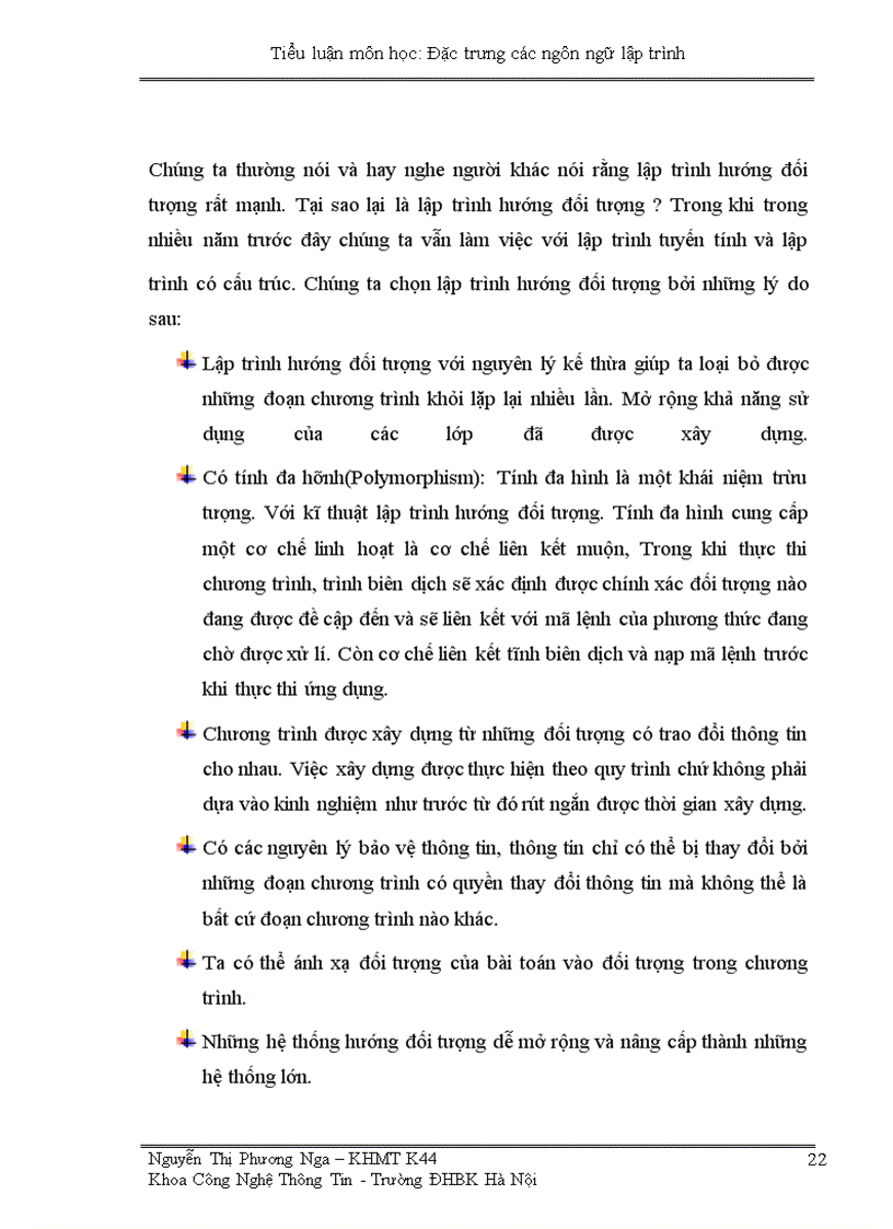 image for page Một vài ứng dụng của OOP