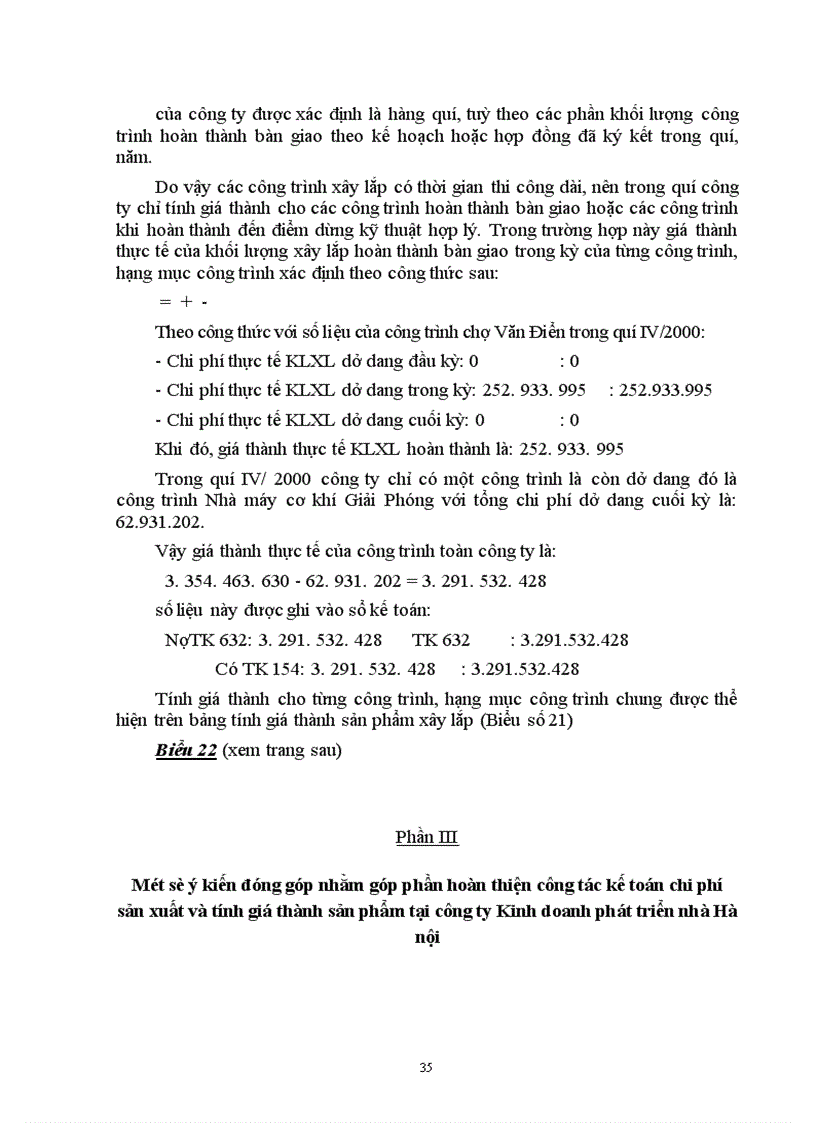 image for page Tổ chức công tác kế toán tập hợp chi phí sản xuất và tính giá thành sản phẩm xây lắp tại công ty kinh doanh phát triển nhà Hà nội