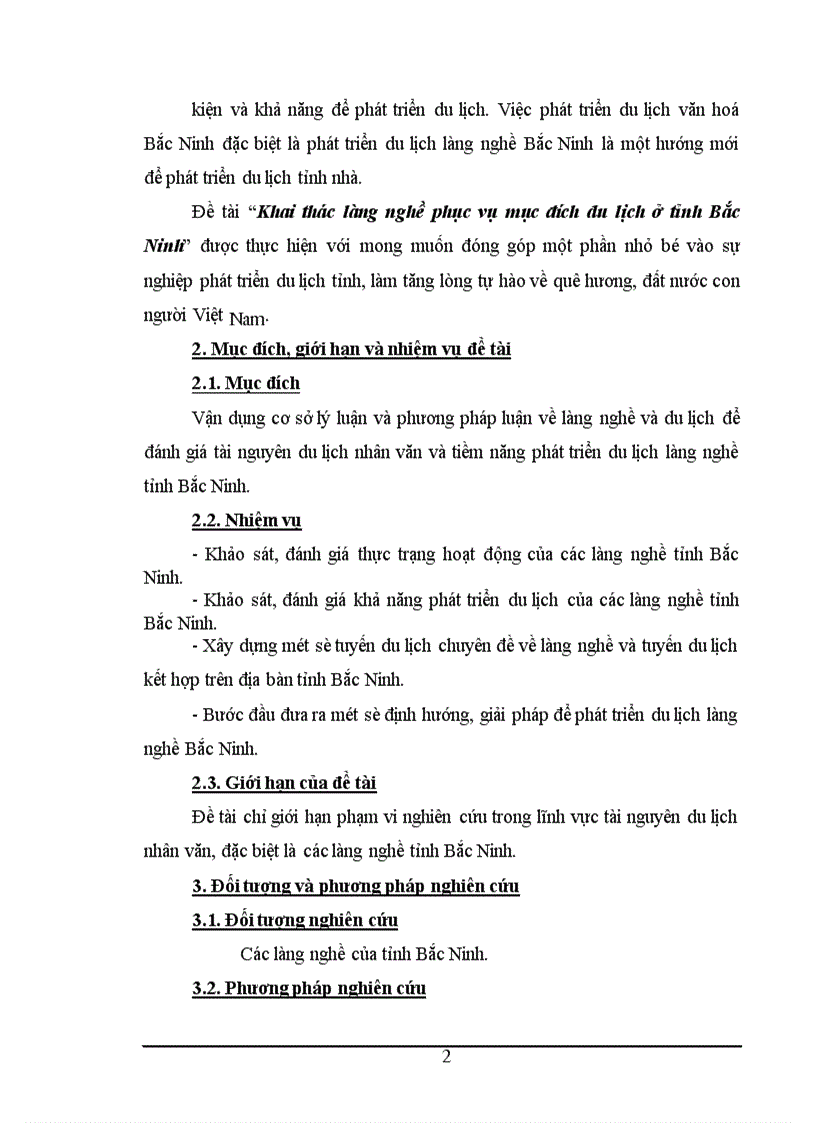 image for page Khai thác làng nghề phục vụ mục đích du lịch ở tỉnh Bắc Ninh