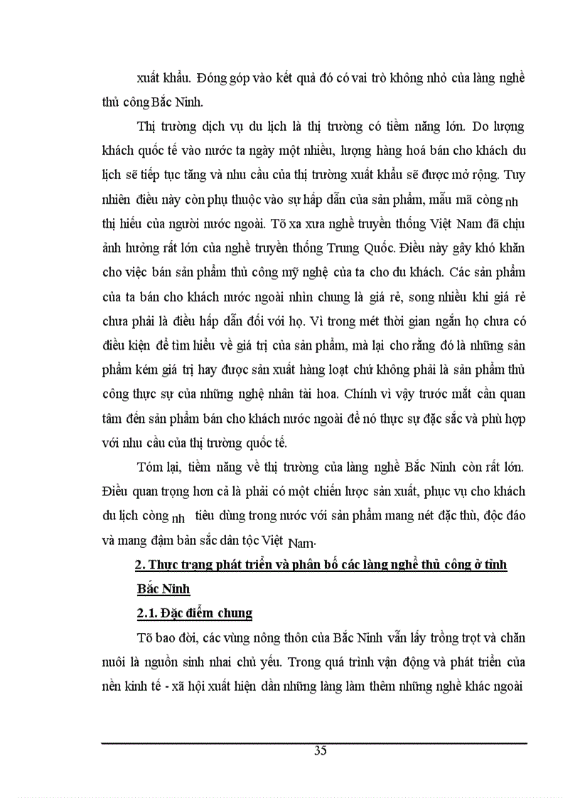 image for page Khai thác làng nghề phục vụ mục đích du lịch ở tỉnh Bắc Ninh