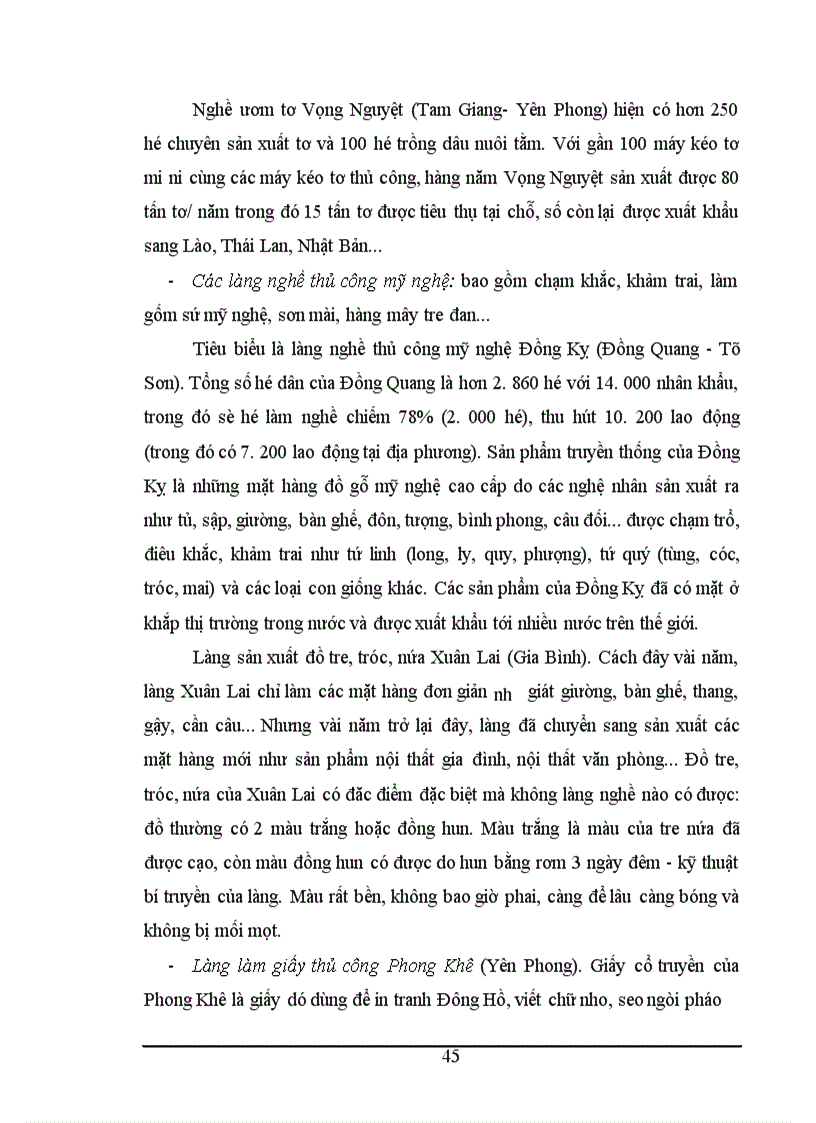 image for page Khai thác làng nghề phục vụ mục đích du lịch ở tỉnh Bắc Ninh