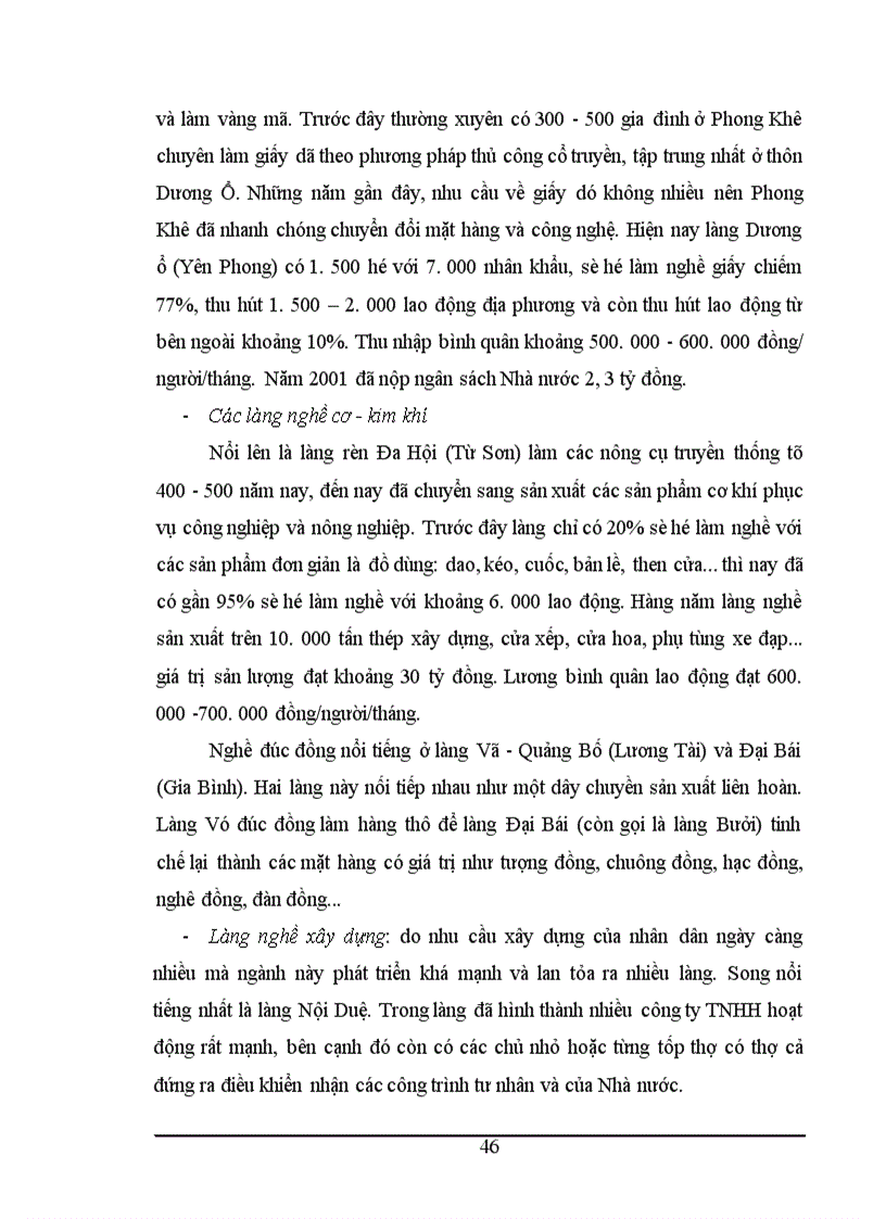 image for page Khai thác làng nghề phục vụ mục đích du lịch ở tỉnh Bắc Ninh