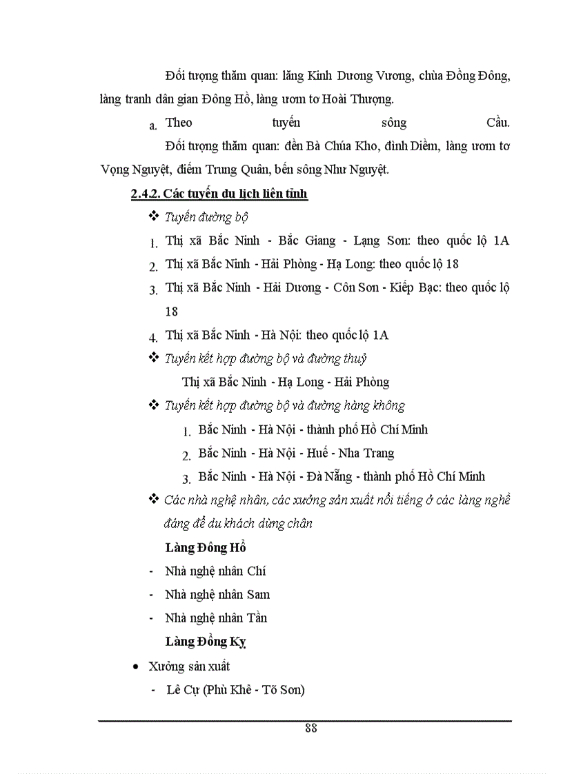 image for page Khai thác làng nghề phục vụ mục đích du lịch ở tỉnh Bắc Ninh