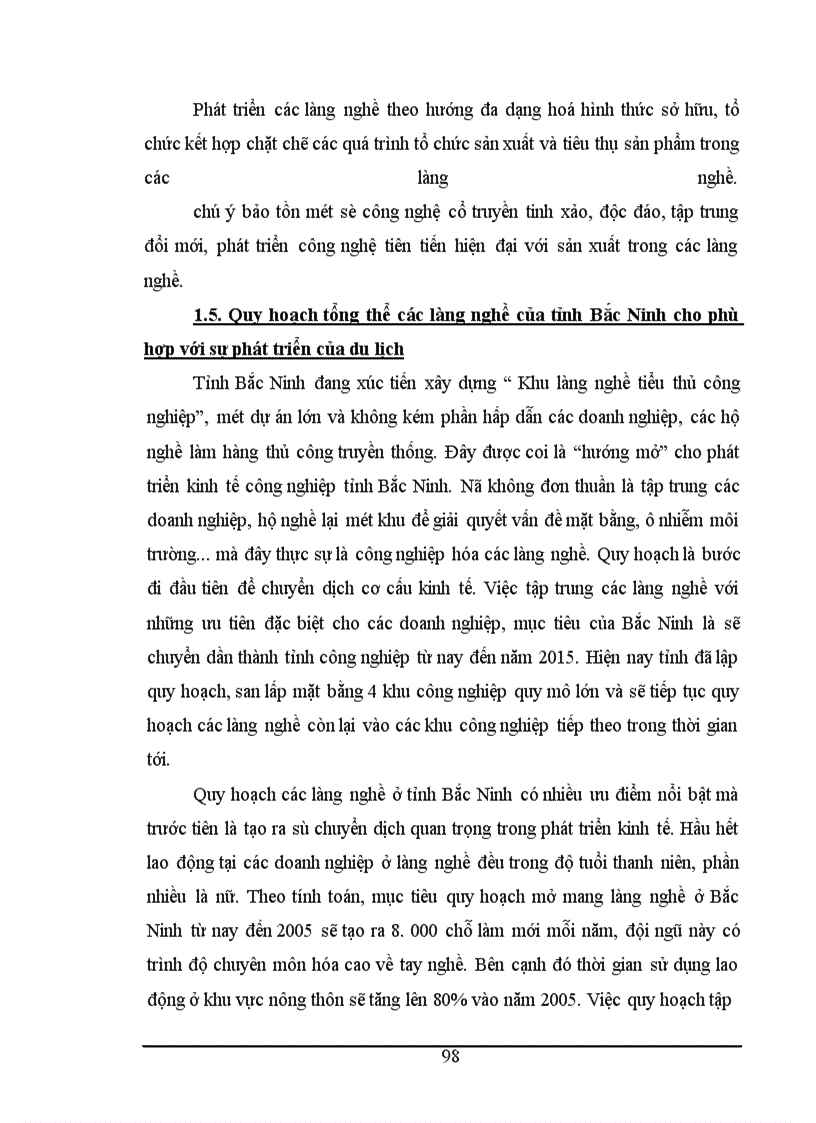 image for page Khai thác làng nghề phục vụ mục đích du lịch ở tỉnh Bắc Ninh