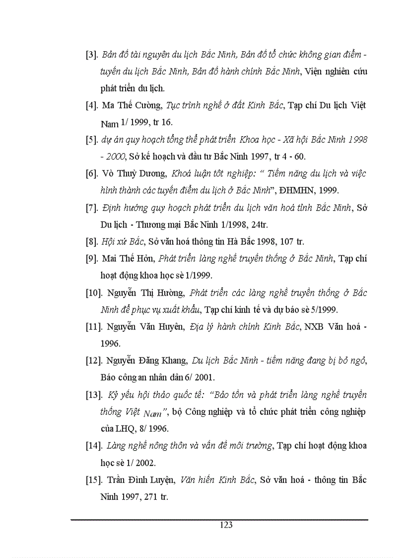 image for page Khai thác làng nghề phục vụ mục đích du lịch ở tỉnh Bắc Ninh