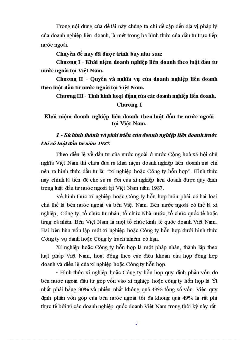image for page Địa vị pháp lý của doanh nghiệp liên doanh, là một trong ba hình thức của đầu tư trực tiếp nước ngoài