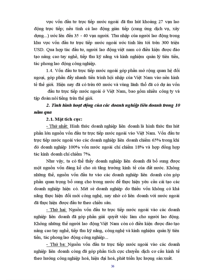 image for page Địa vị pháp lý của doanh nghiệp liên doanh, là một trong ba hình thức của đầu tư trực tiếp nước ngoài