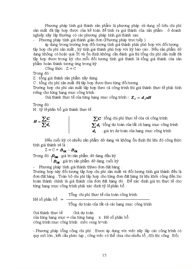 image for page Công tác kế toán chi phí sản xuất và tính giá thành sản phẩm tại công ty Đầu tư xây dựng Hà nội